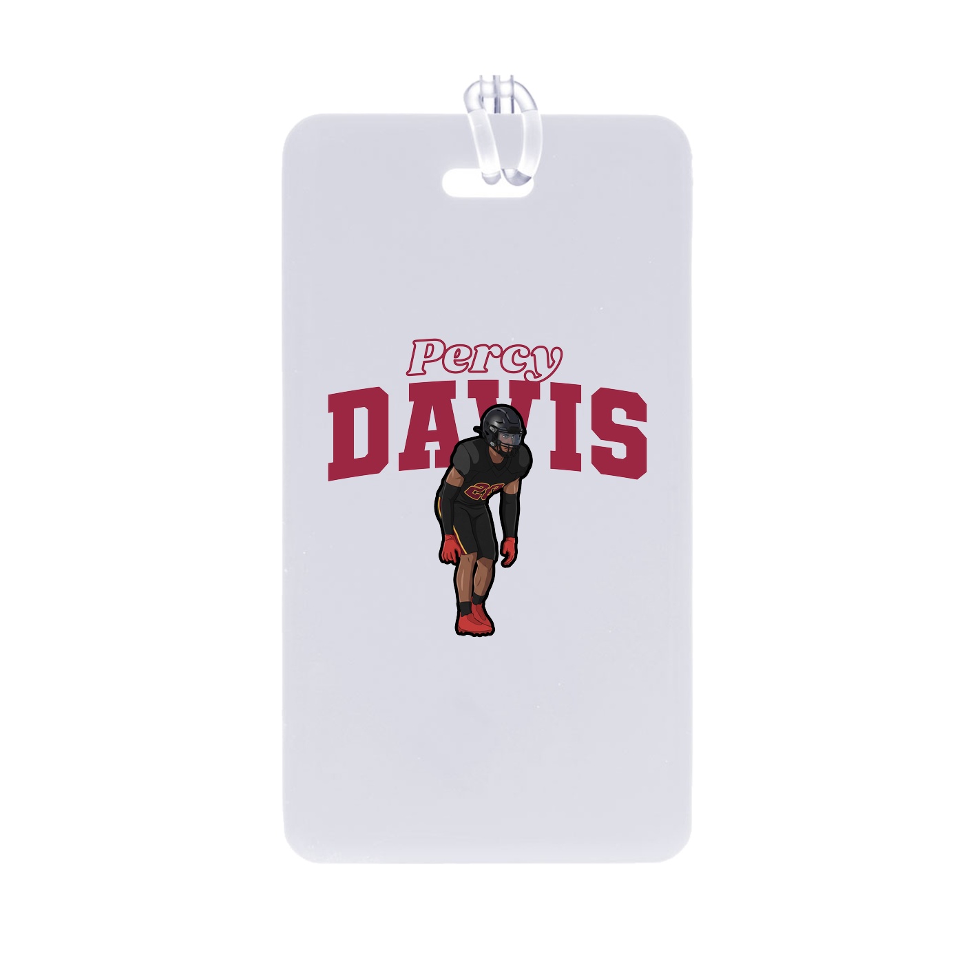 Bag Tag — Name Arch in Classic