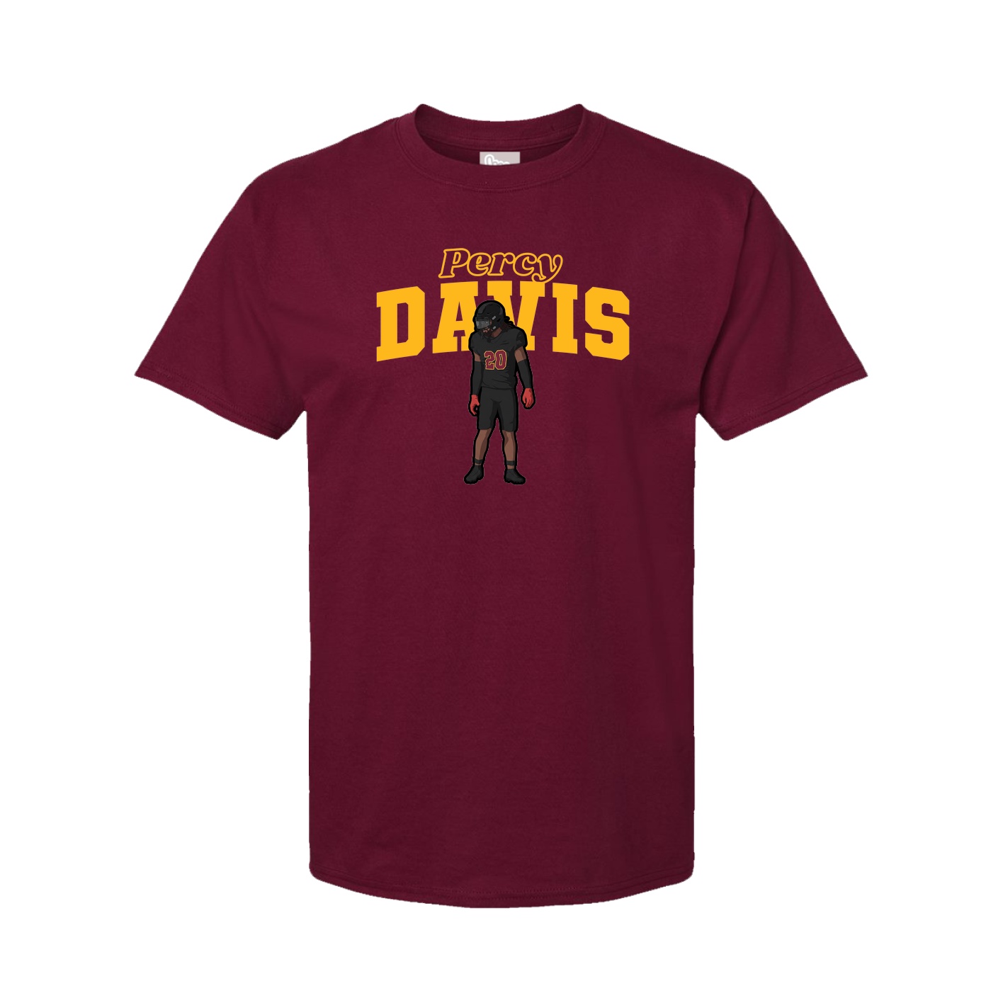 Youth Tee — Name Arch in Cardinal