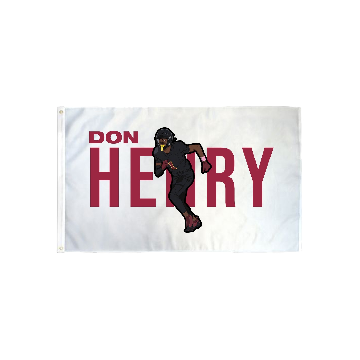 3x5 Flag — Player Name in Classic