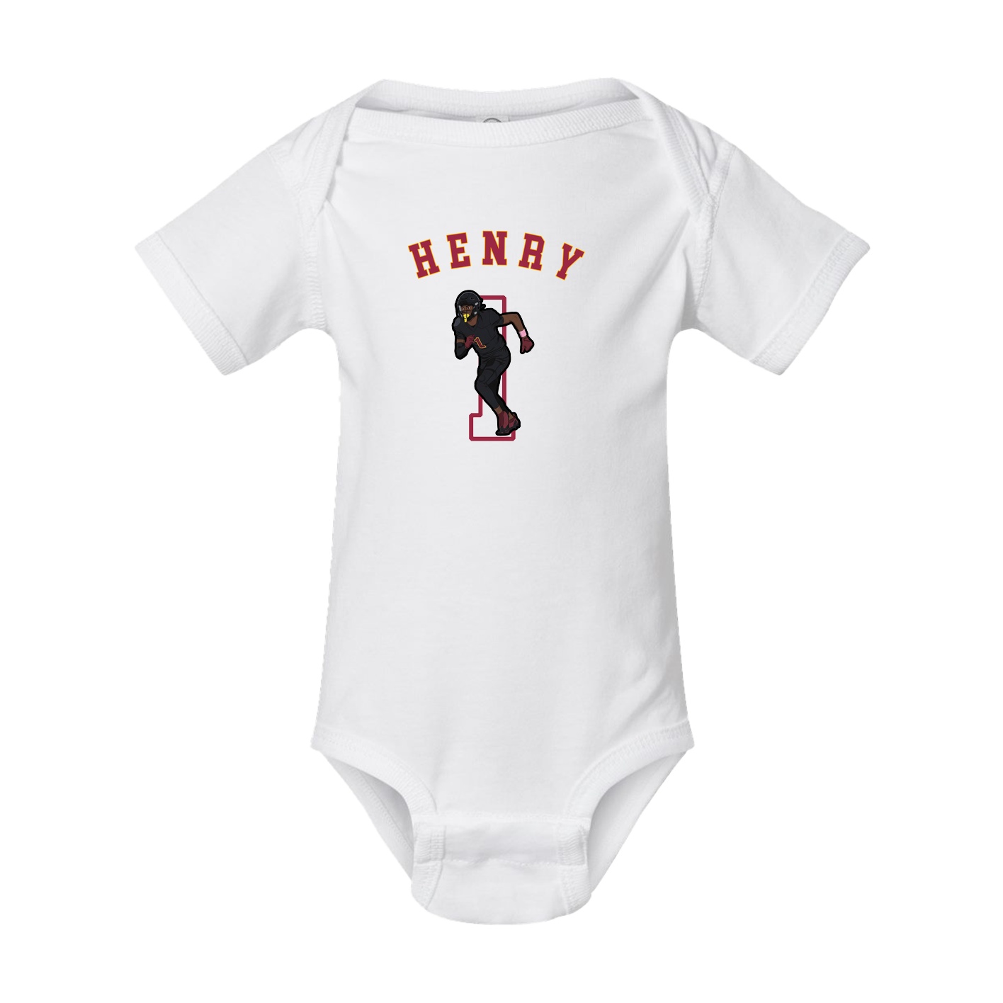 Baby Onesie — Shirsey Arch in White