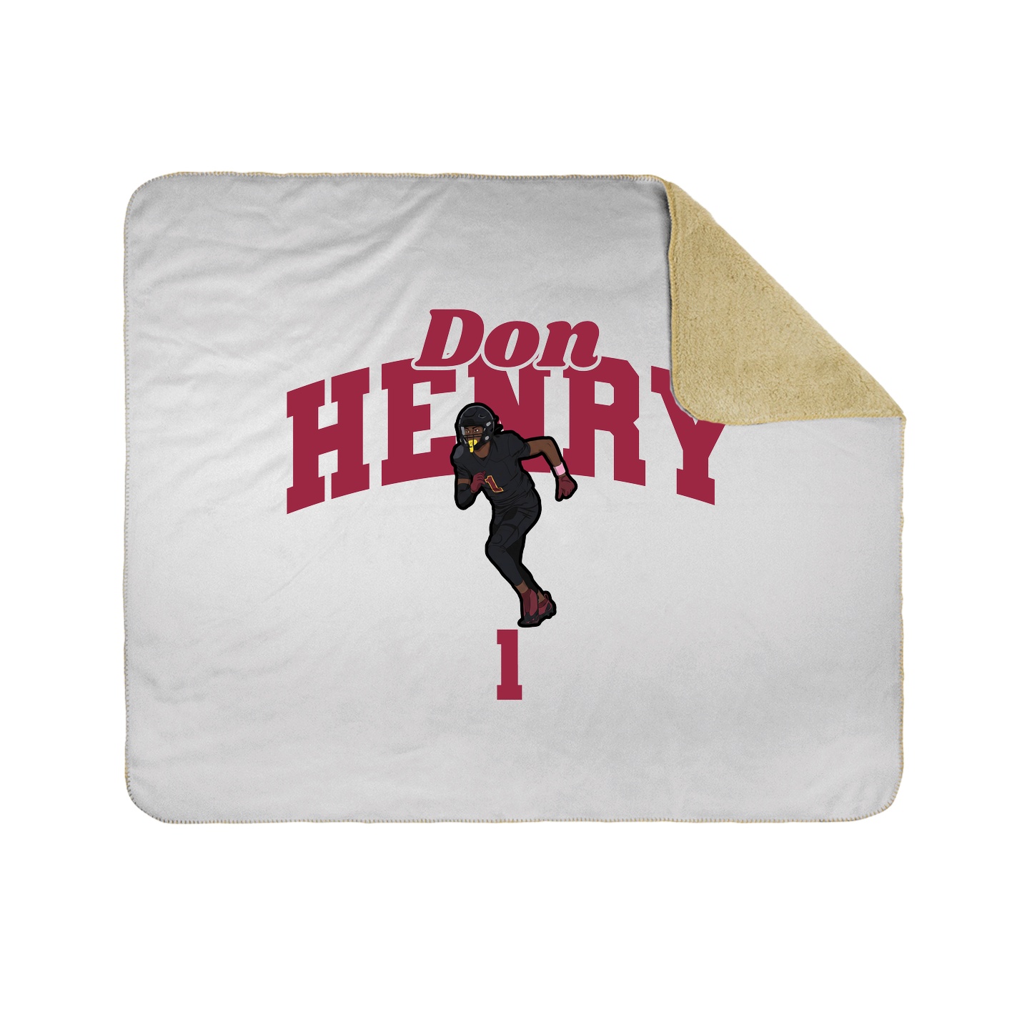 Throw Blanket — Signature Arch in White