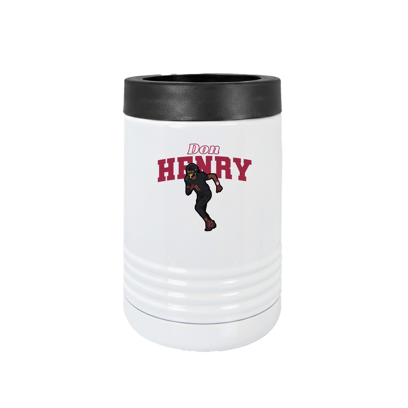 Beverage Holder — Name Arch in White