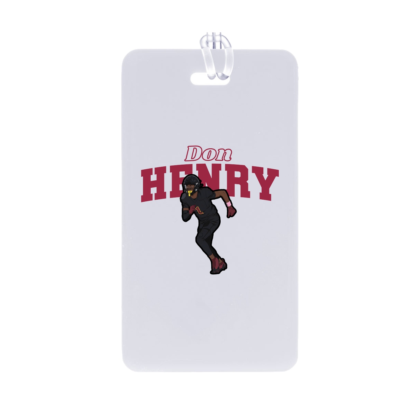 Bag Tag — Name Arch in Classic