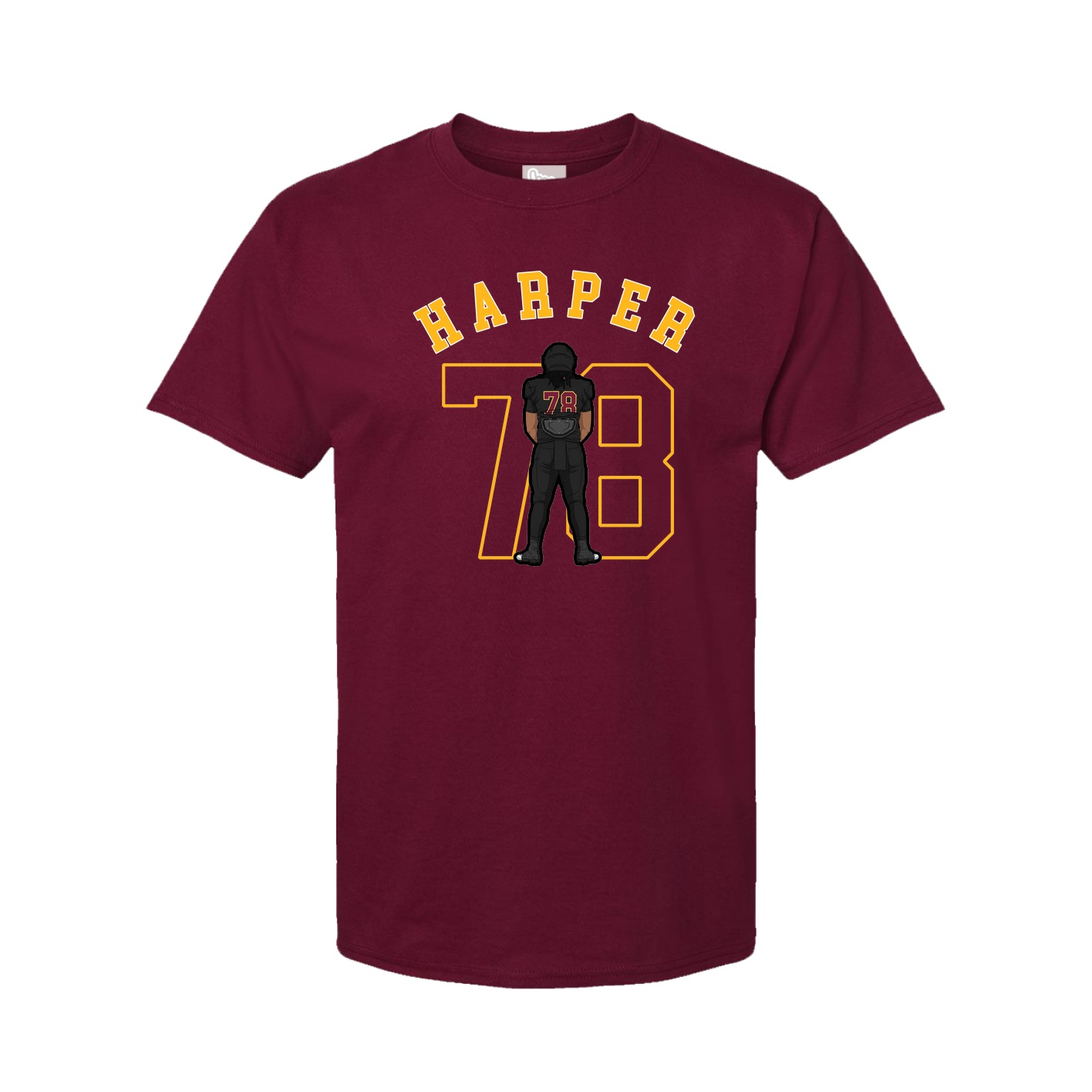 Youth Tee — Shirsey Arch in Cardinal
