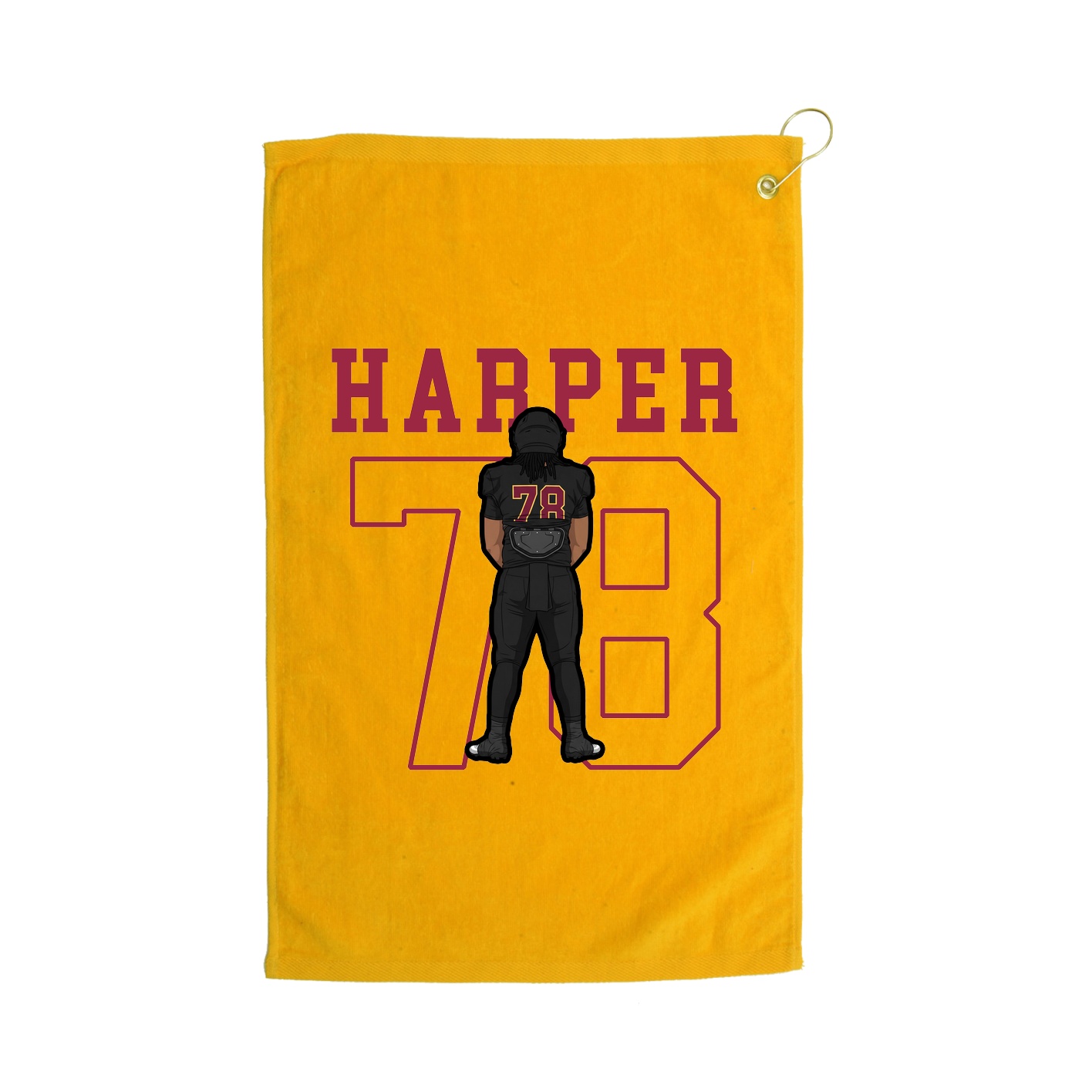 Golf Towel — Shirsey in Gold