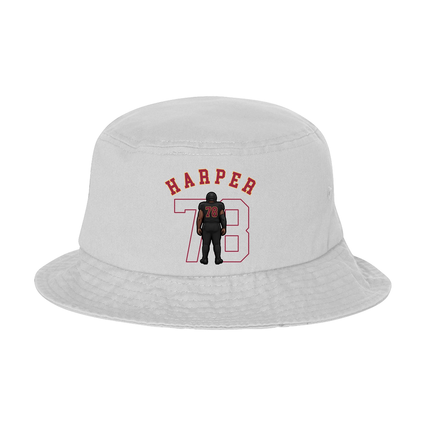 Bucket Cap — Shirsey Arch in White