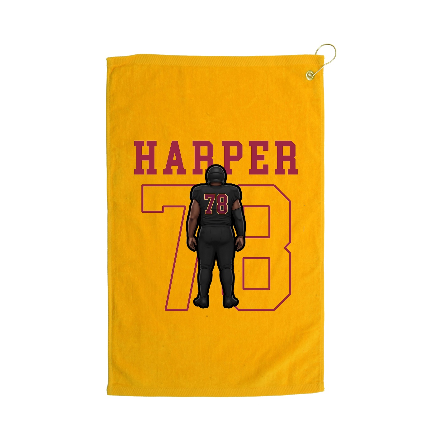 Golf Towel — Shirsey in Gold