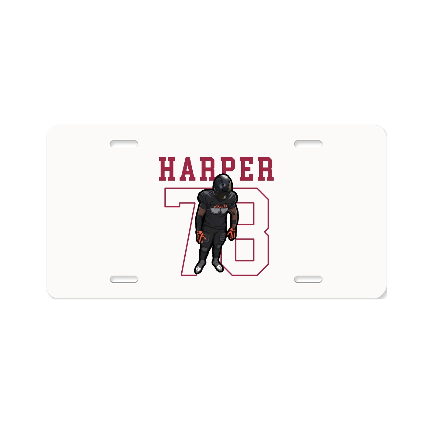 License Plate — Shirsey in Classic