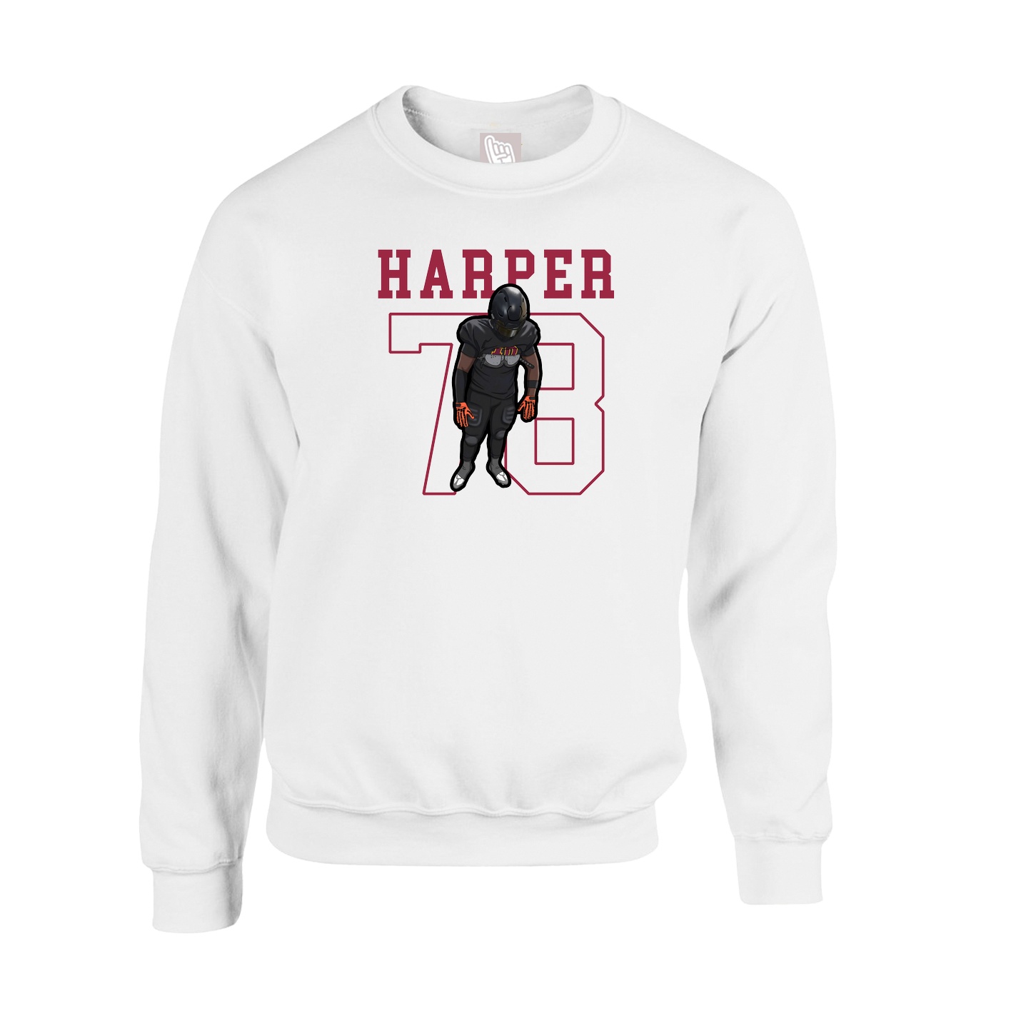 Fleece Crew — Shirsey in White