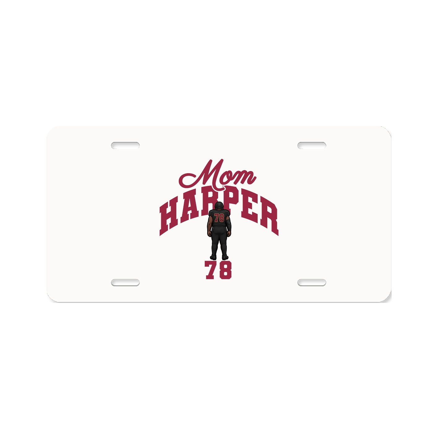 License Plate — Mothers Day Arch in Classic