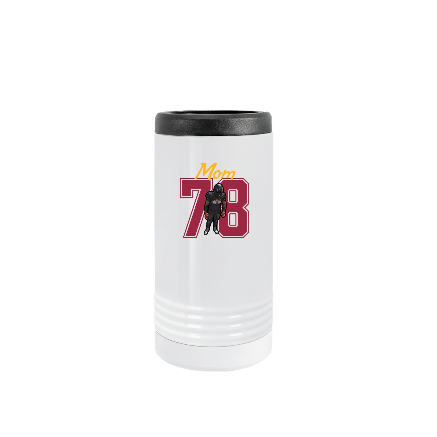 Slim Beverage Holder — Mothers Day Shirsey in White