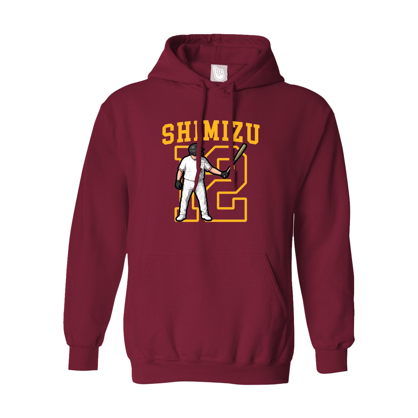 Hoodie — Shirsey in Cardinal