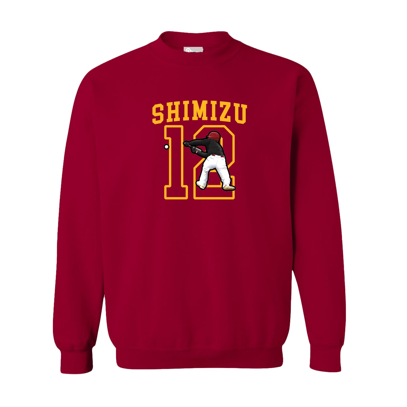 Fleece Crew — Shirsey in Cardinal