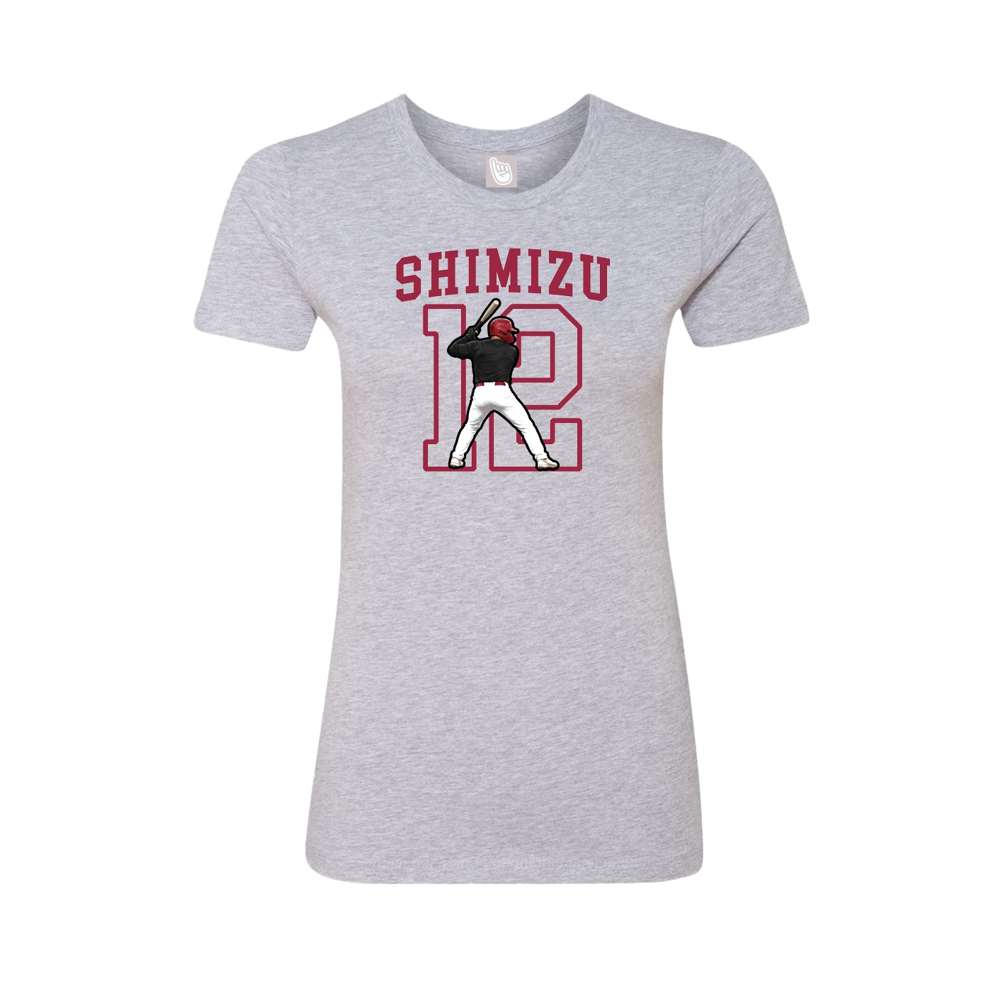 Fitted Women's Tee — Shirsey in Grey