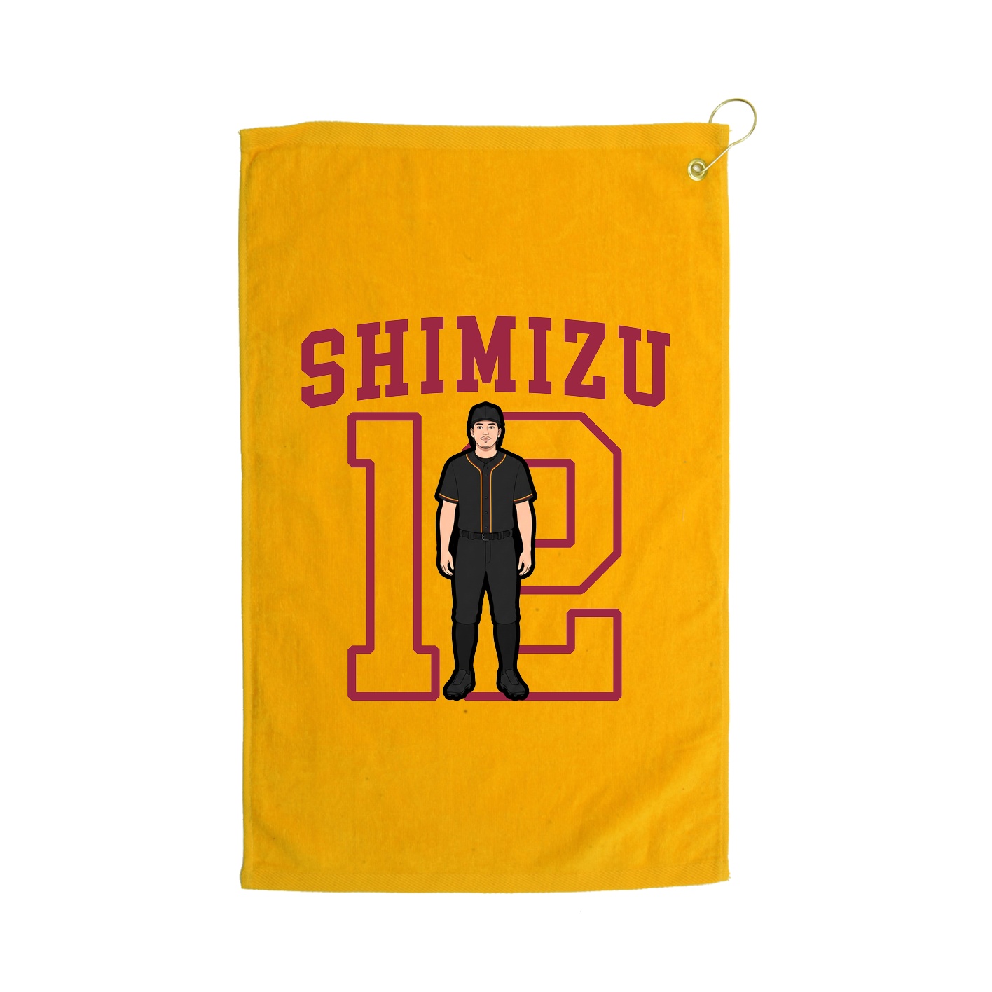 Golf Towel — Shirsey in Gold