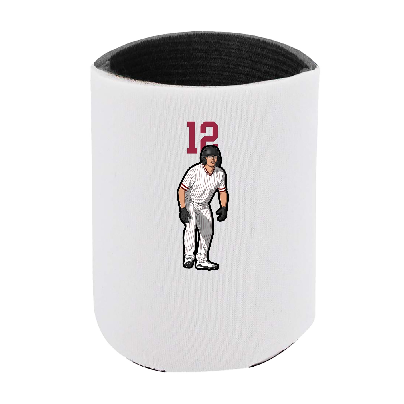 Can Holder — Number Top in White