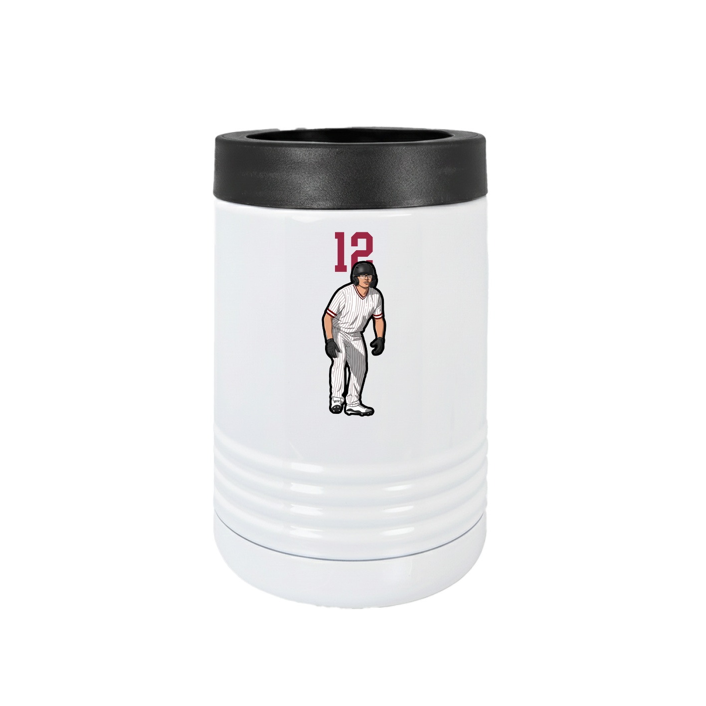 Beverage Holder — Number Top in White