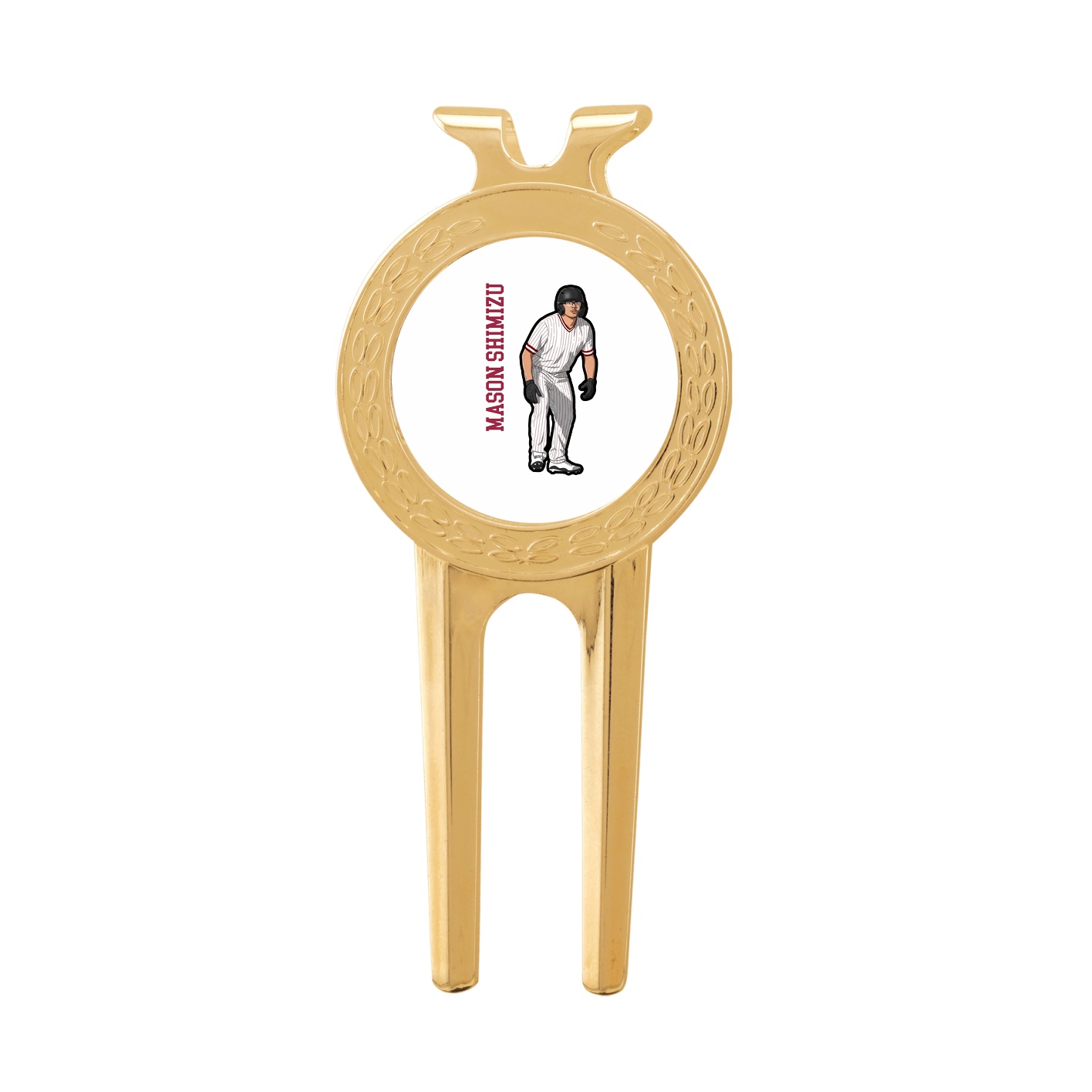 Divot Tool with Ball Marker — Name Vertical in Classic