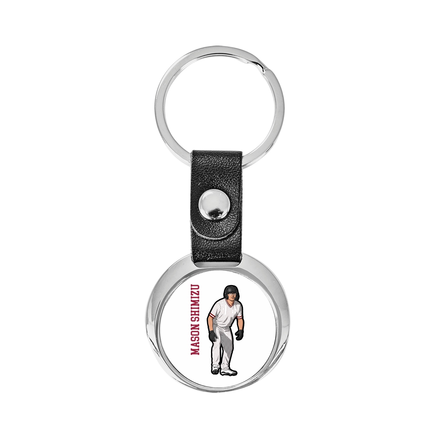 Key Chain — Name Vertical in Classic