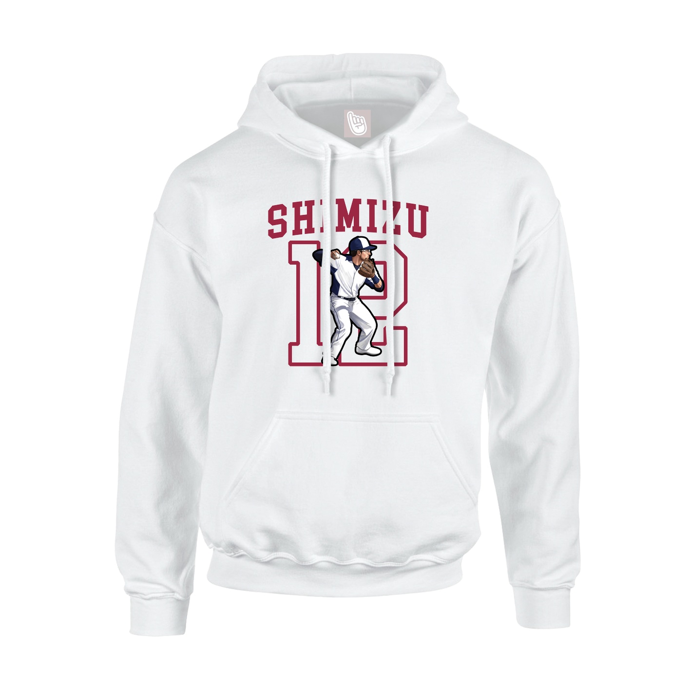 Hoodie — Shirsey in White