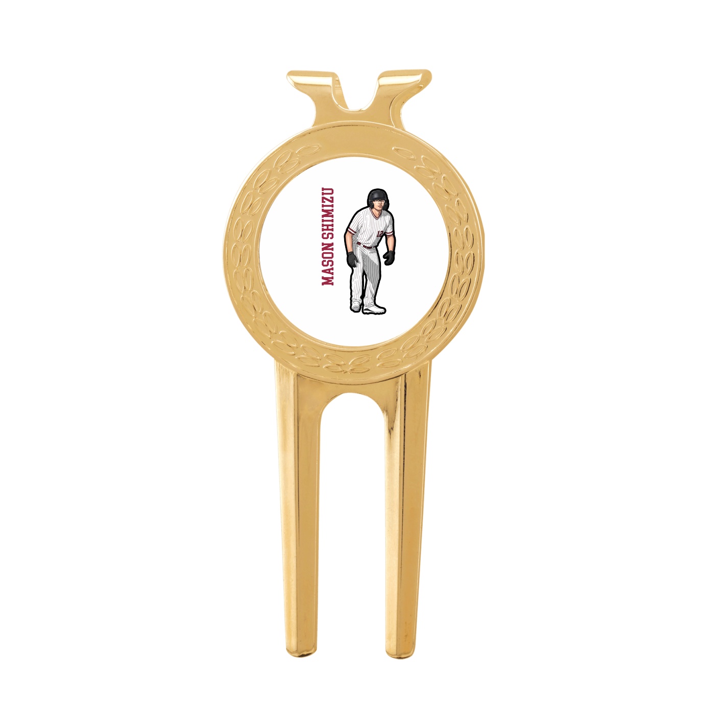 Divot Tool with Ball Marker — Name Vertical in Classic