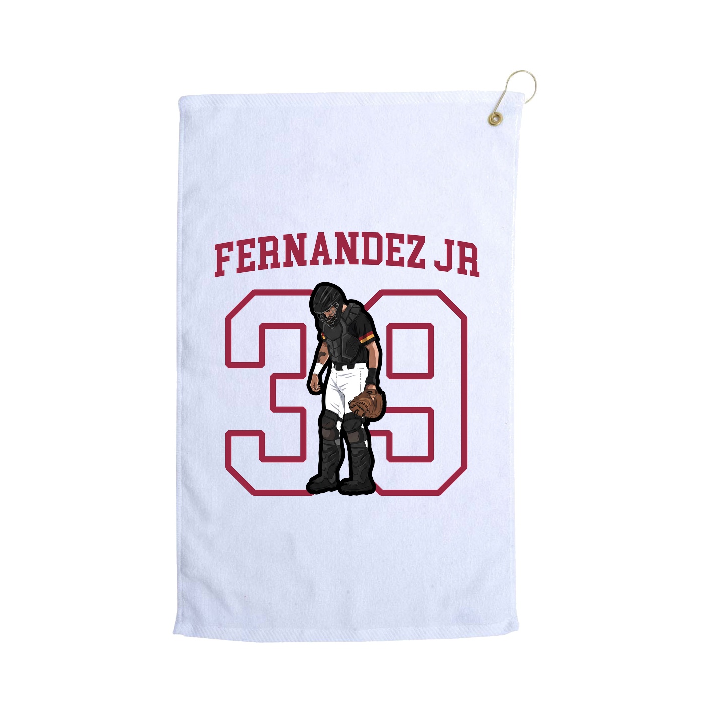 Golf Towel — Shirsey in White