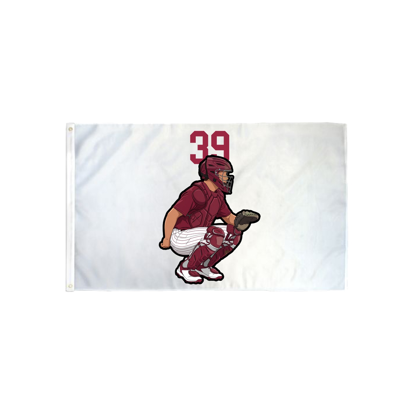 3x5 Flag — Number Top in Classic