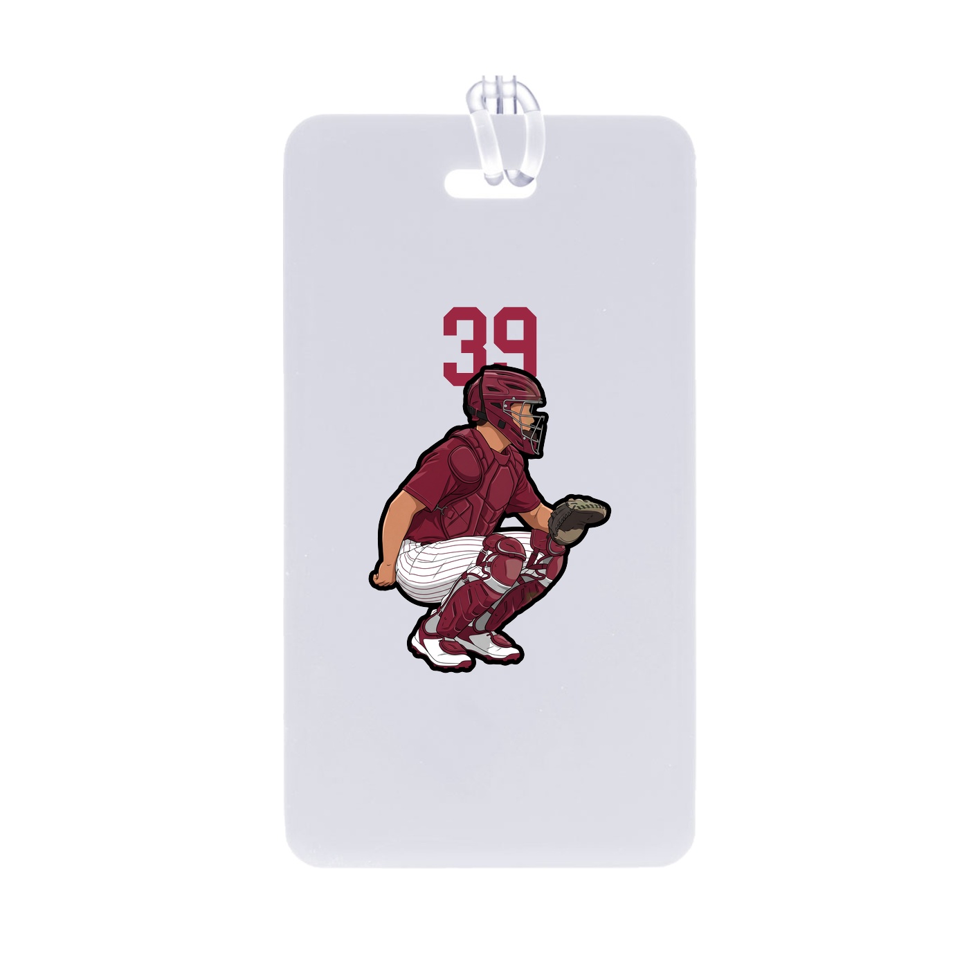 Bag Tag — Number Top in Classic