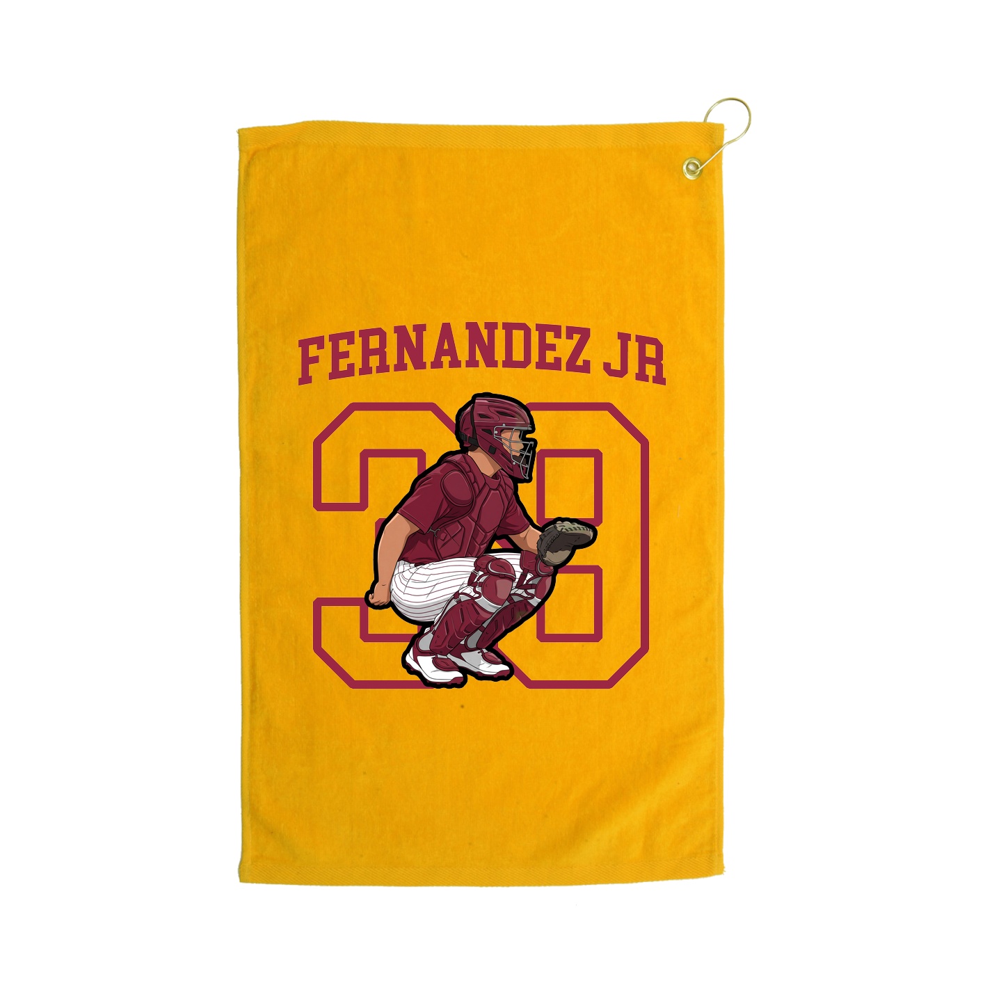 Golf Towel — Shirsey in Gold