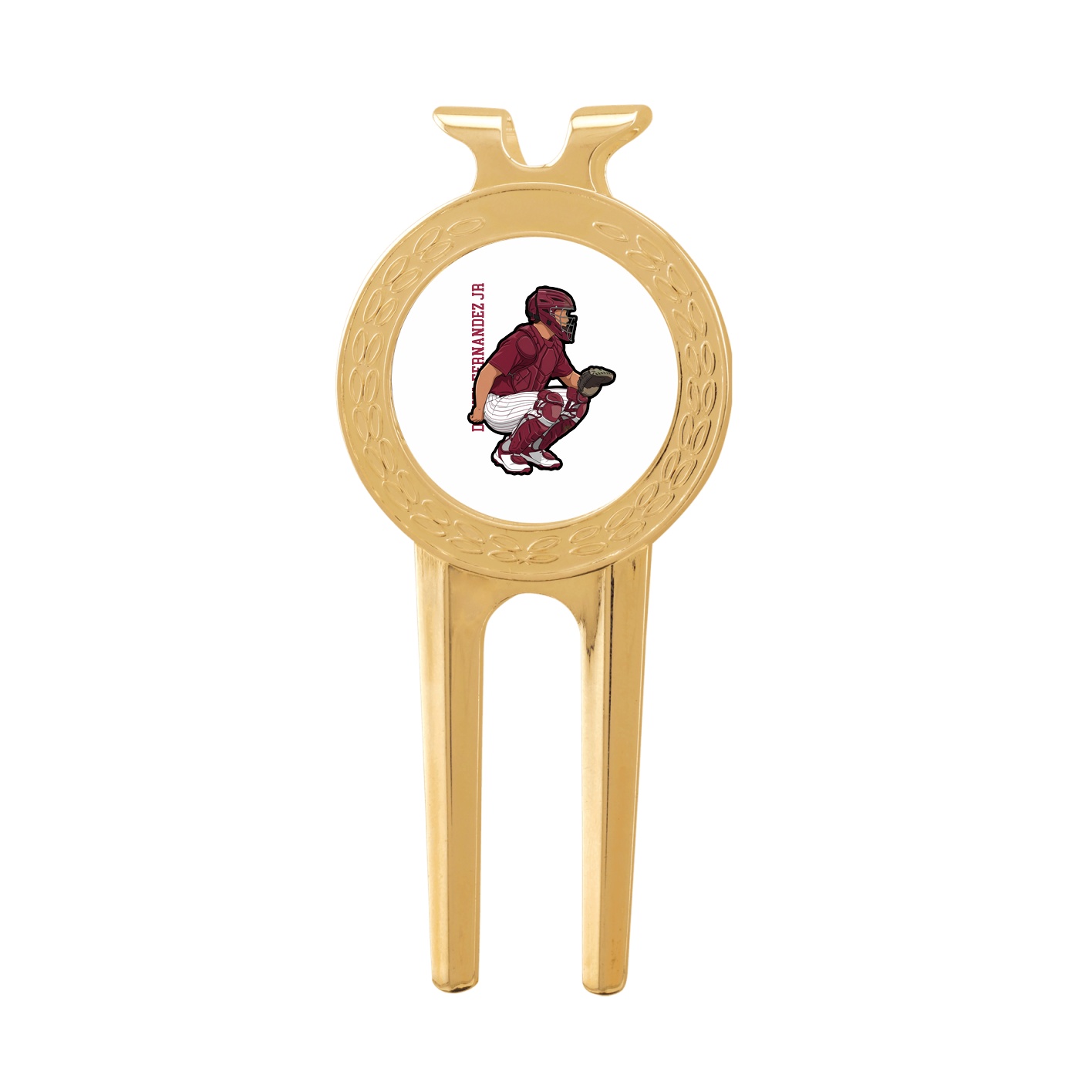 Divot Tool with Ball Marker — Name Vertical in Classic