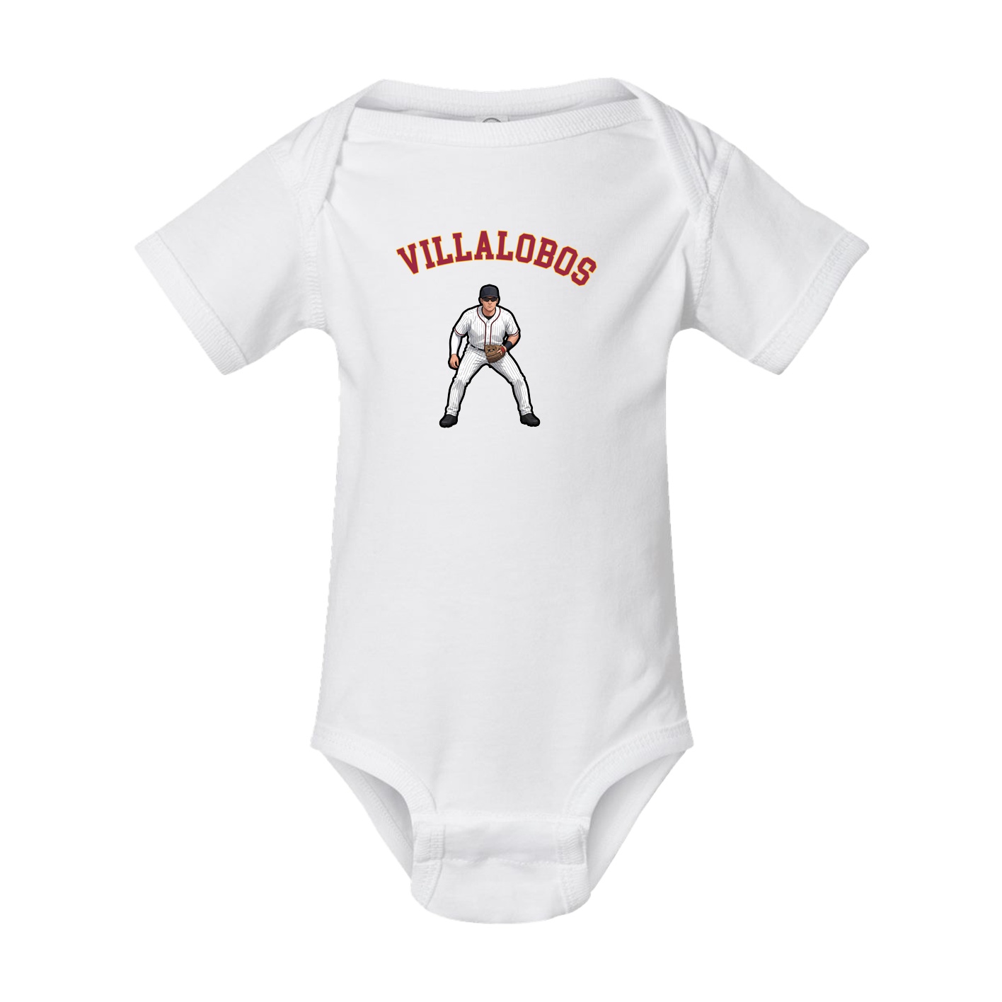Baby Onesie — Shirsey Arch in White