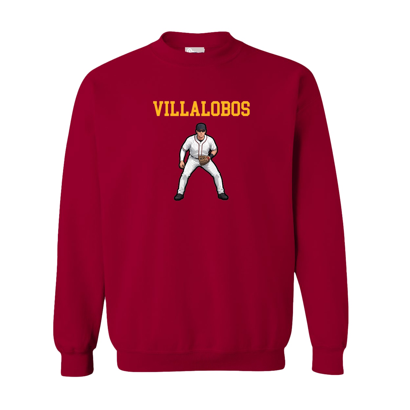 Fleece Crew — Shirsey in Cardinal