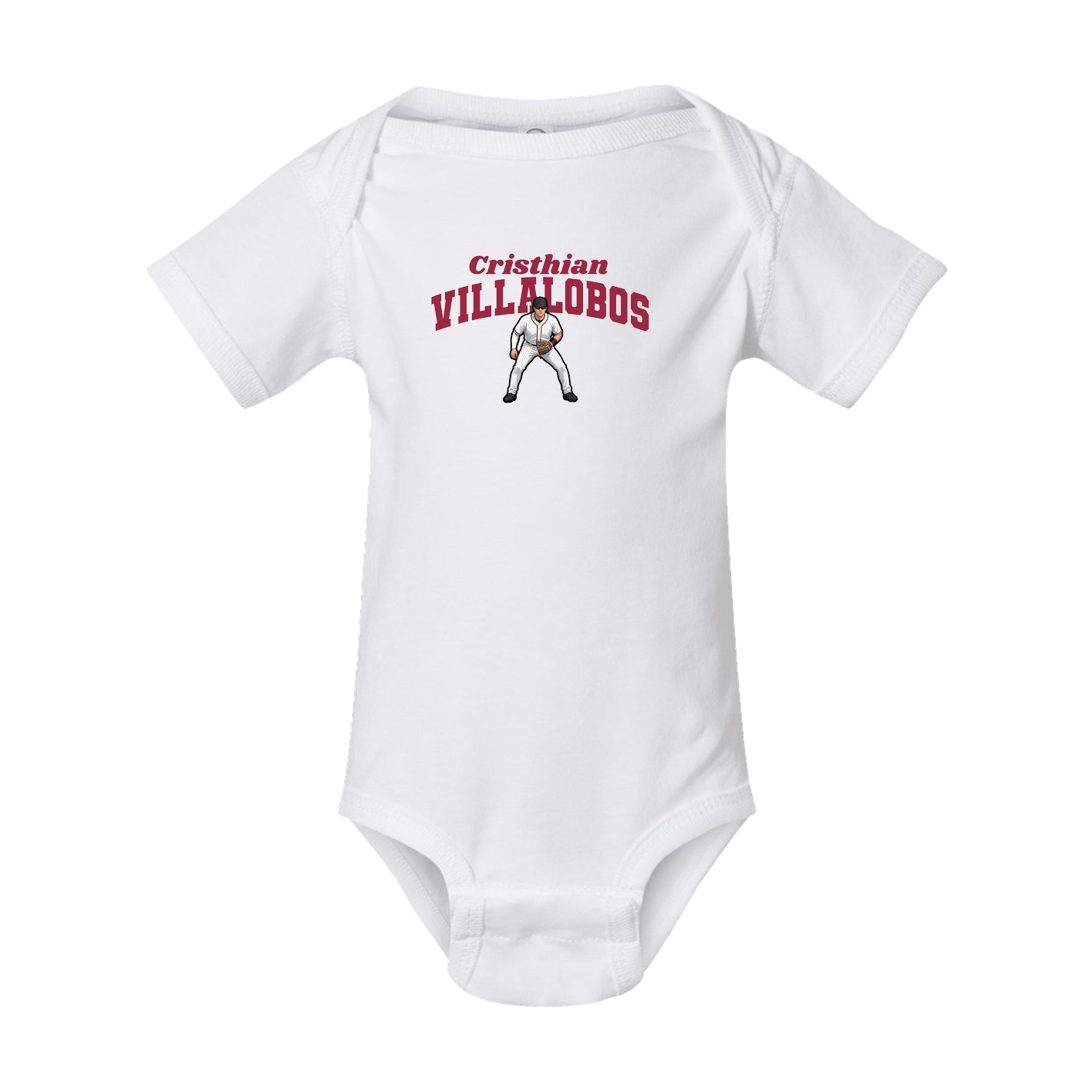 Baby Onesie — Signature Arch in White