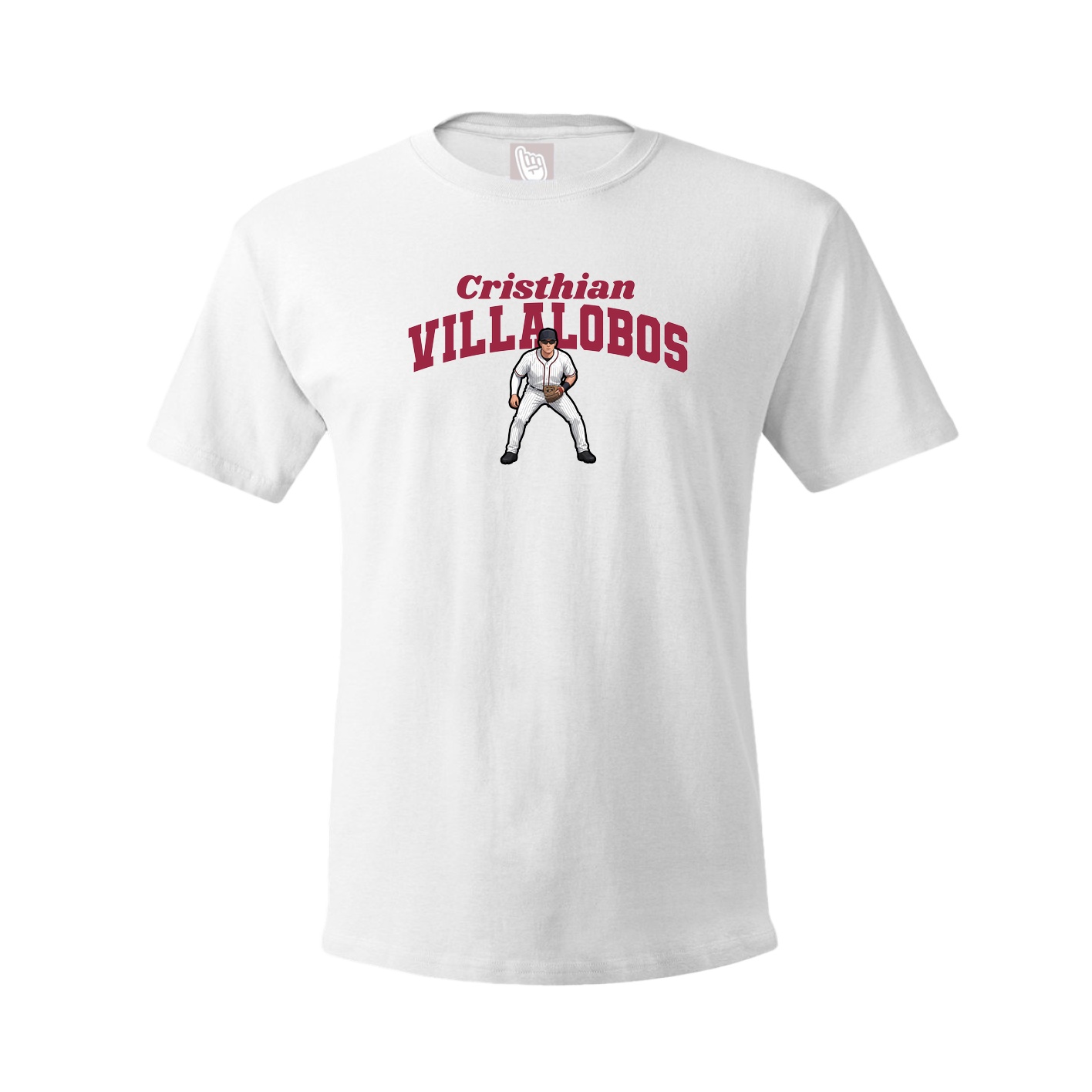 Youth Tee — Signature Arch in White