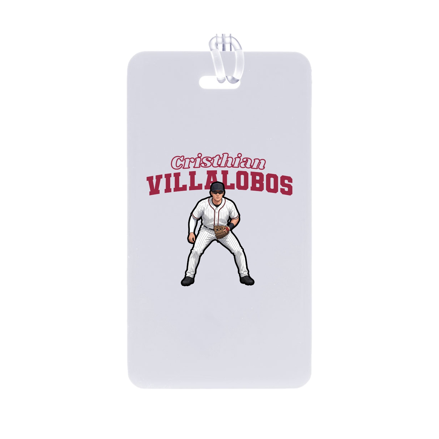 Bag Tag — Name Arch in Classic