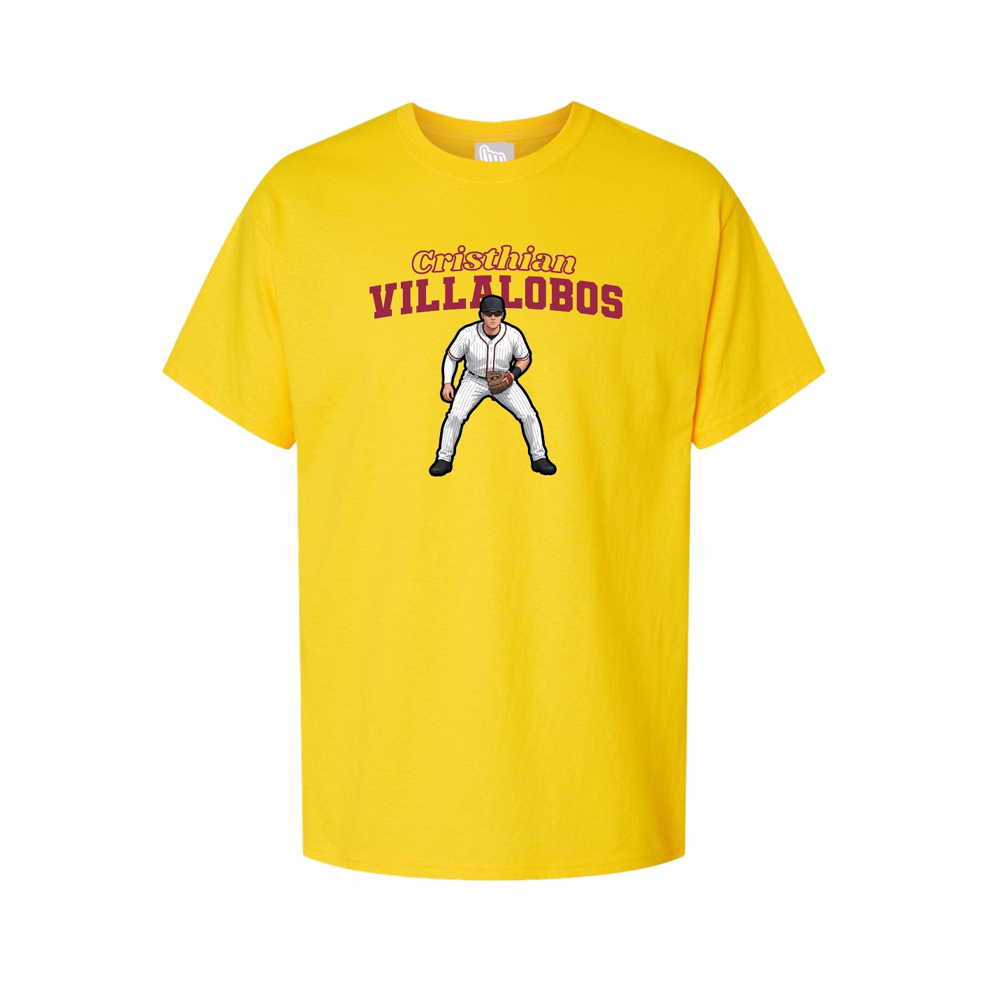 Tee — Name Arch in Gold