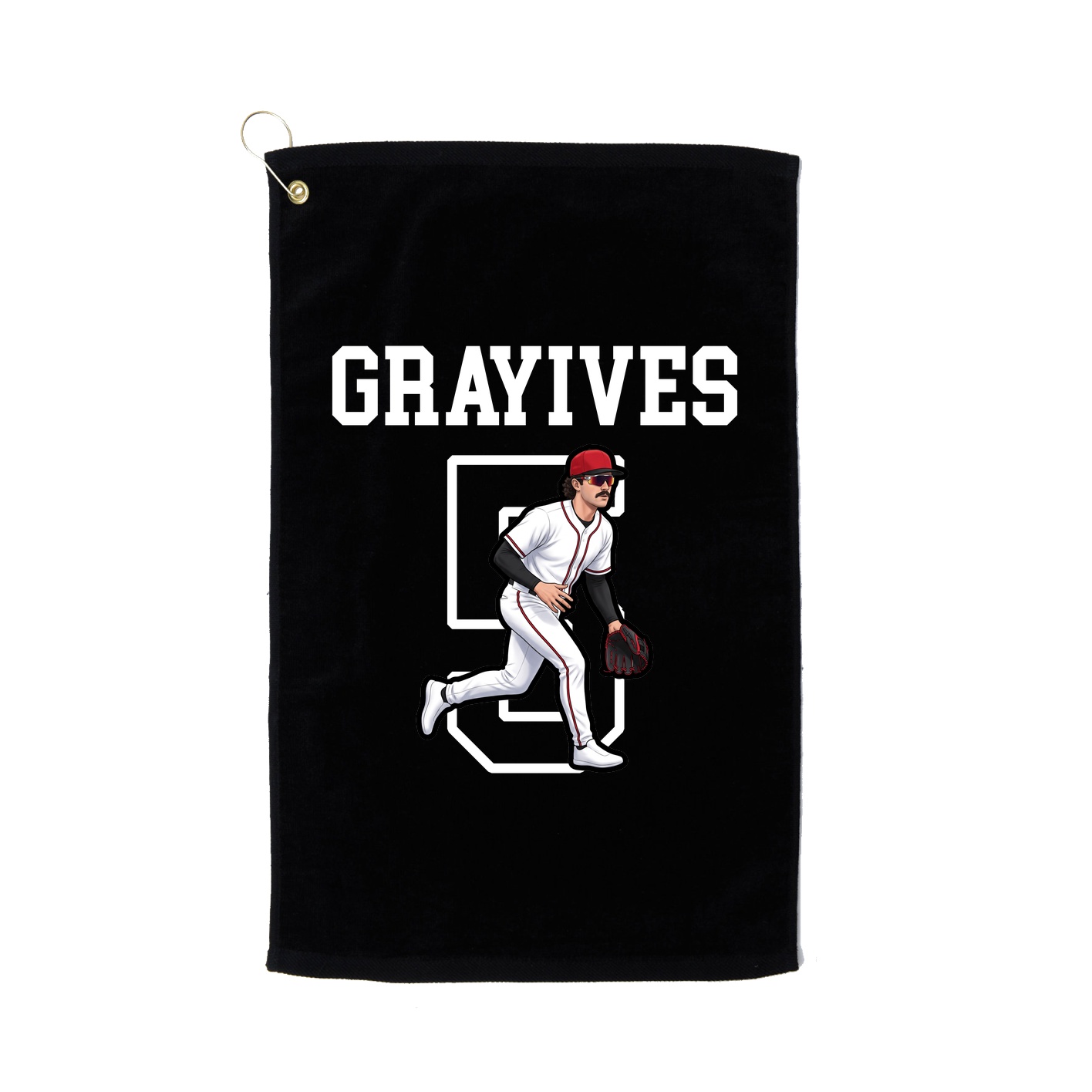 Golf Towel — Shirsey in Black