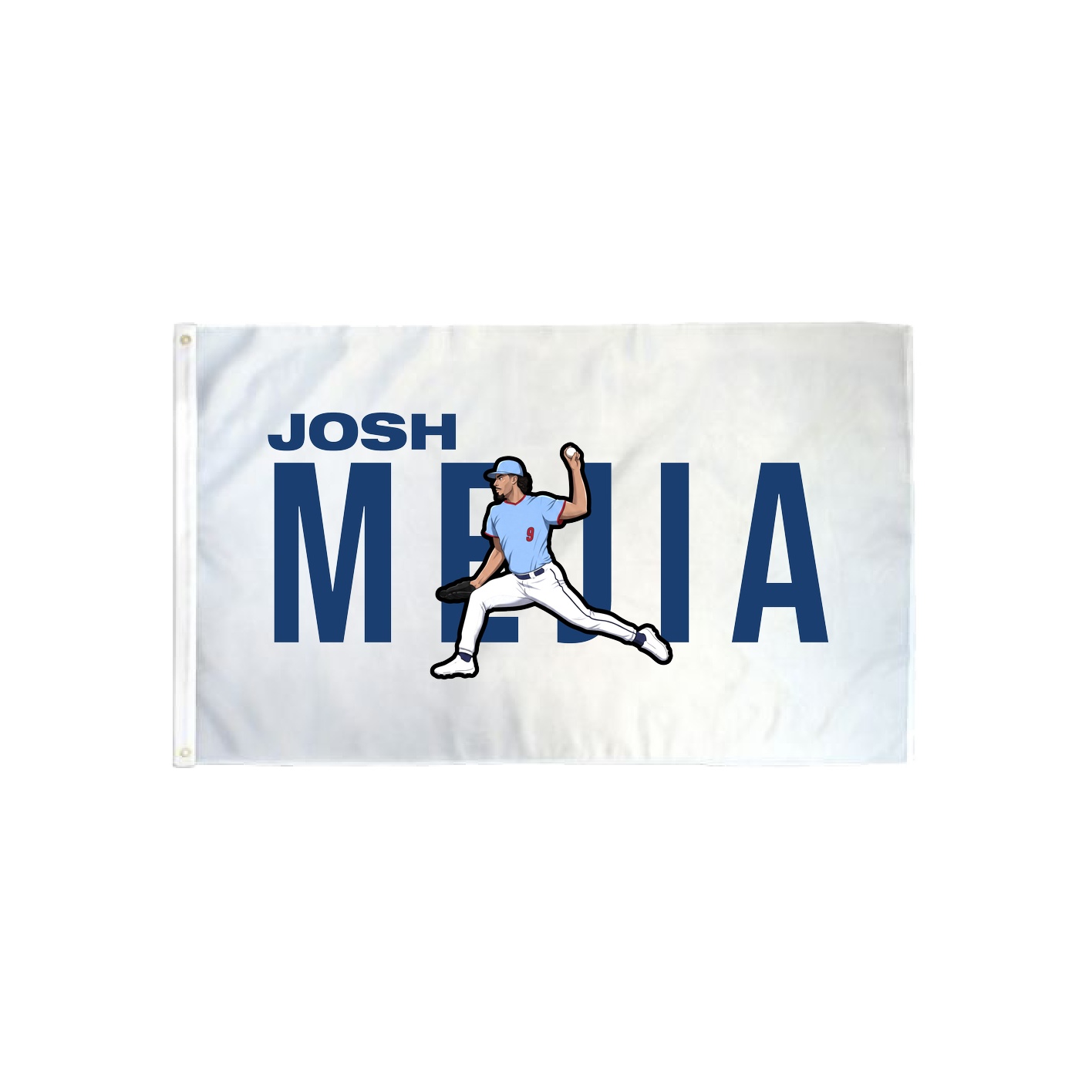 3x5 Flag — Player Name in Classic