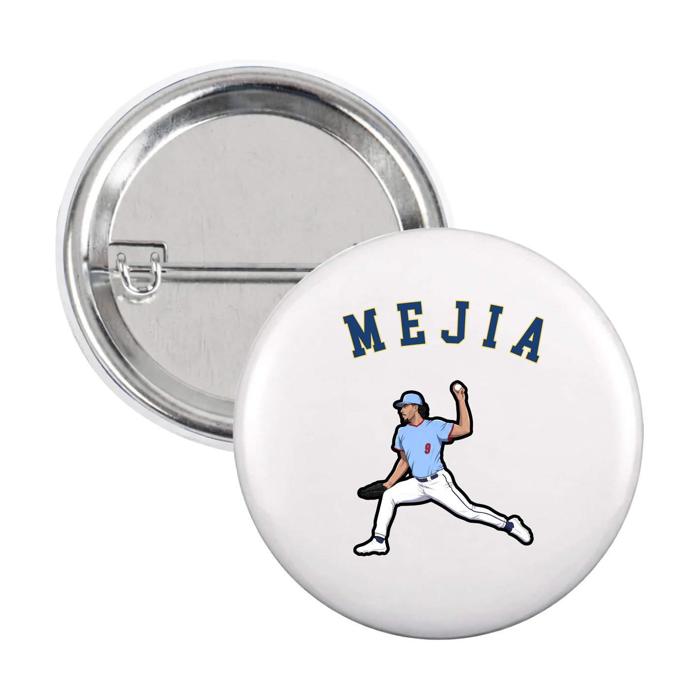 Game Day Button — Shirsey Arch in White