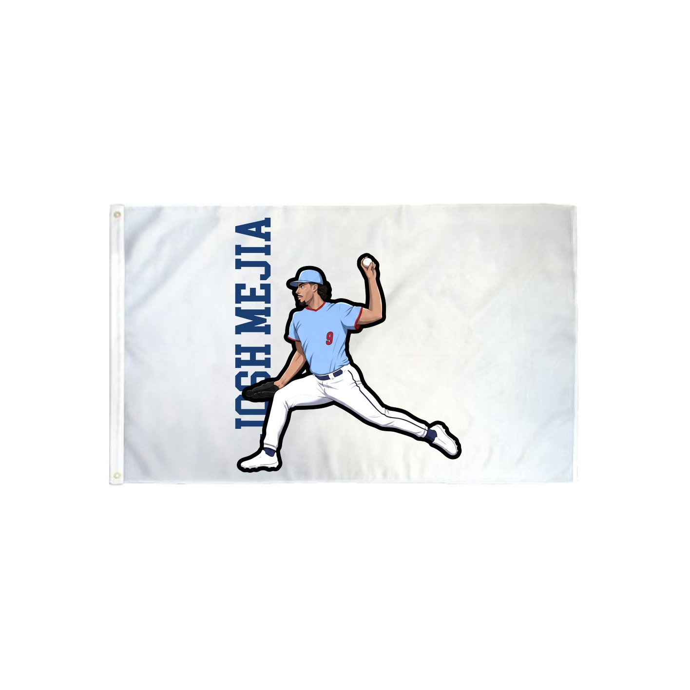 3x5 Flag — Name Vertical in Classic