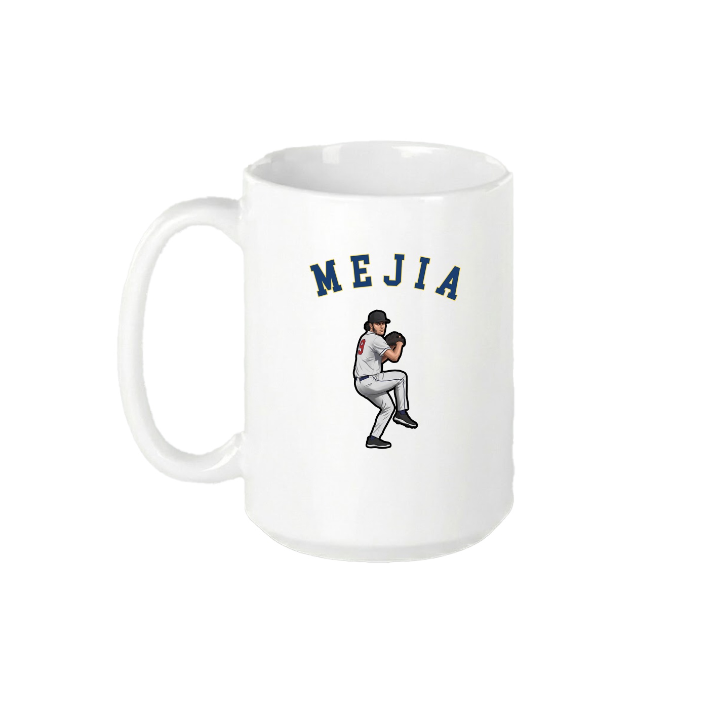 15oz Coffee Mug — Shirsey Arch in White