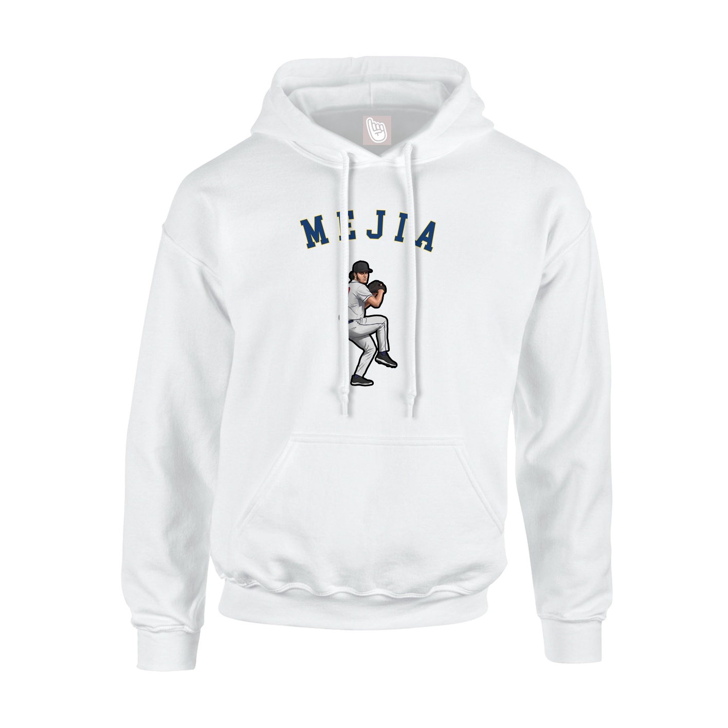 Youth Hoodie — Shirsey Arch in White