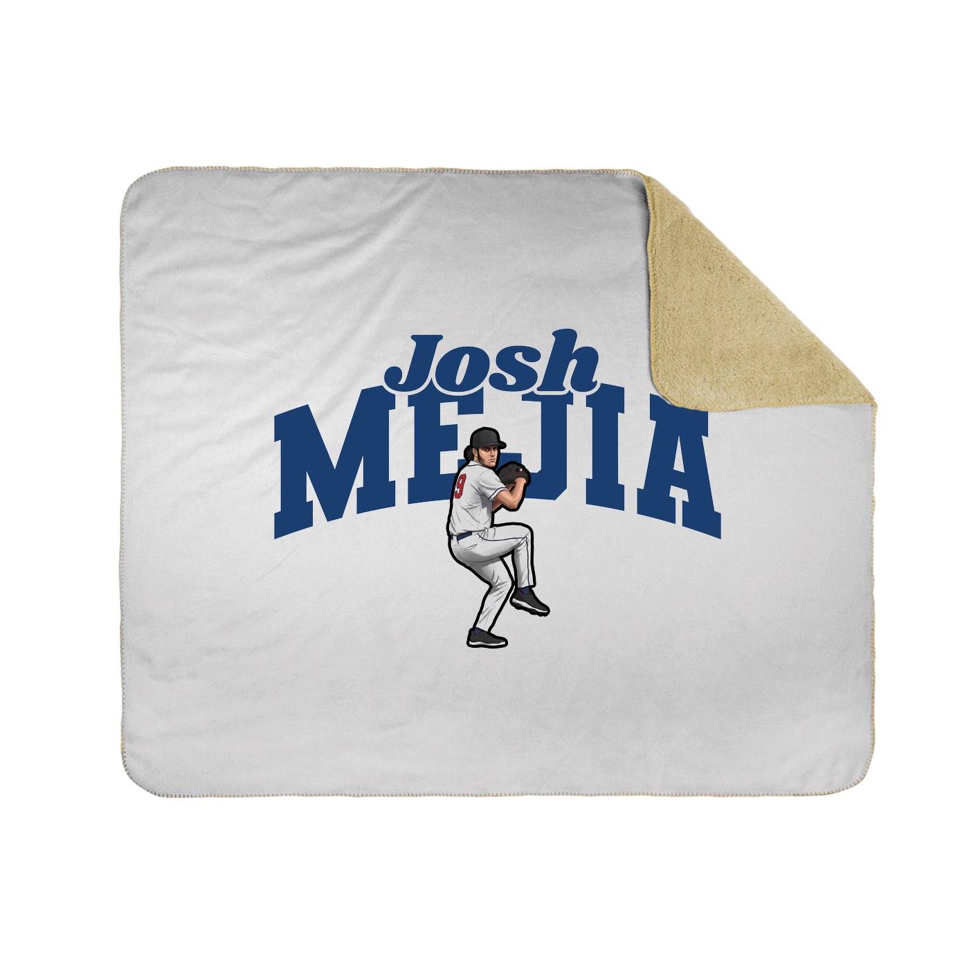 Throw Blanket — Signature Arch in White