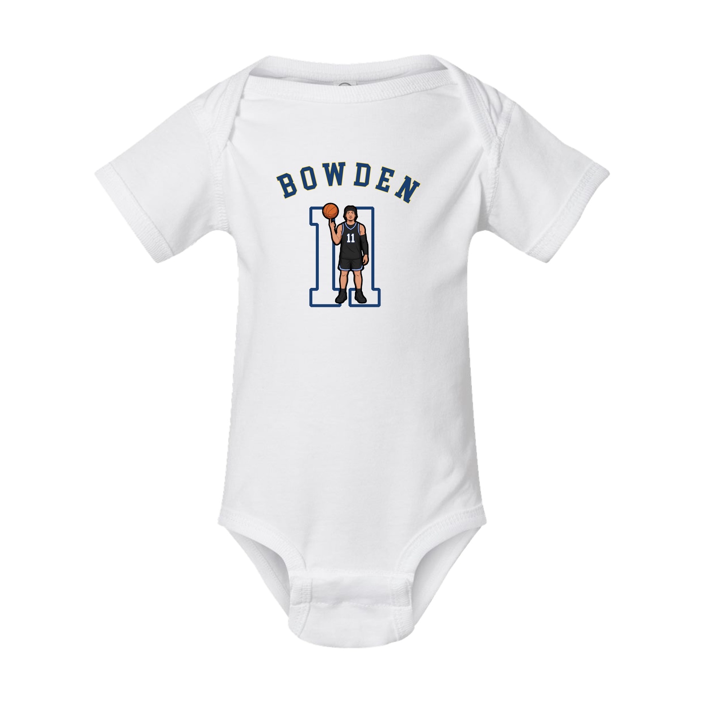 Baby Onesie — Shirsey Arch in White