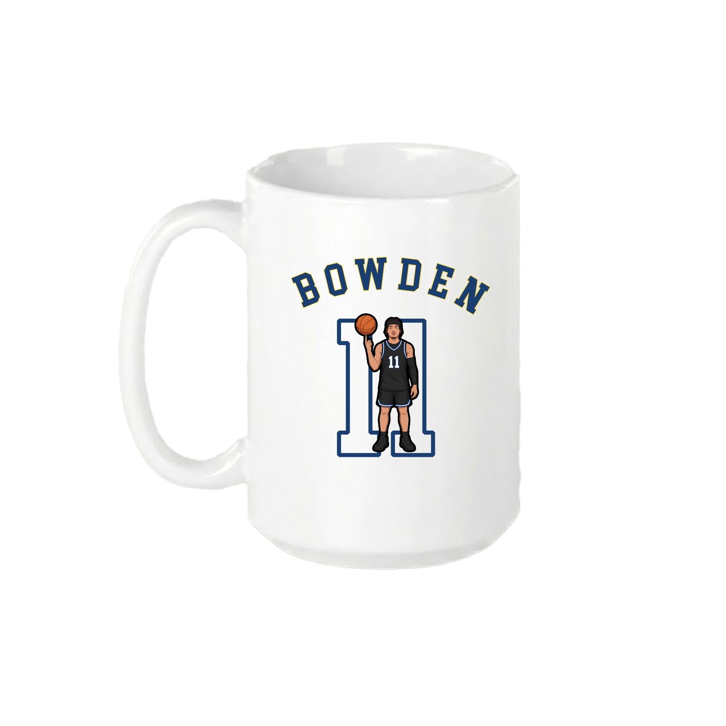 15oz Coffee Mug — Shirsey Arch in White