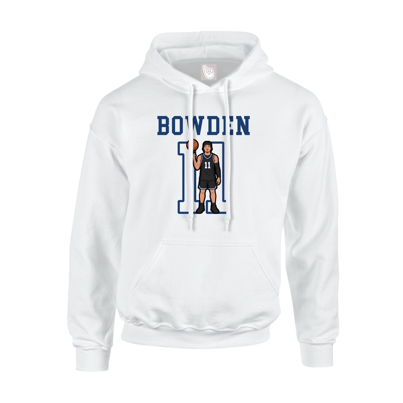 Youth Hoodie — Shirsey in White