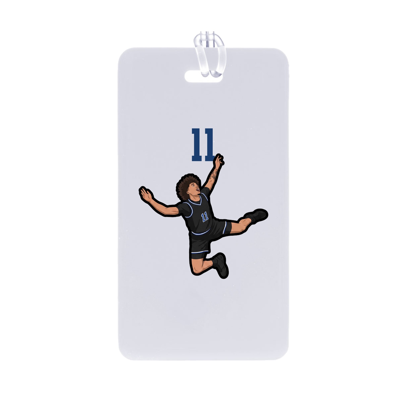 Bag Tag — Number Top in Classic