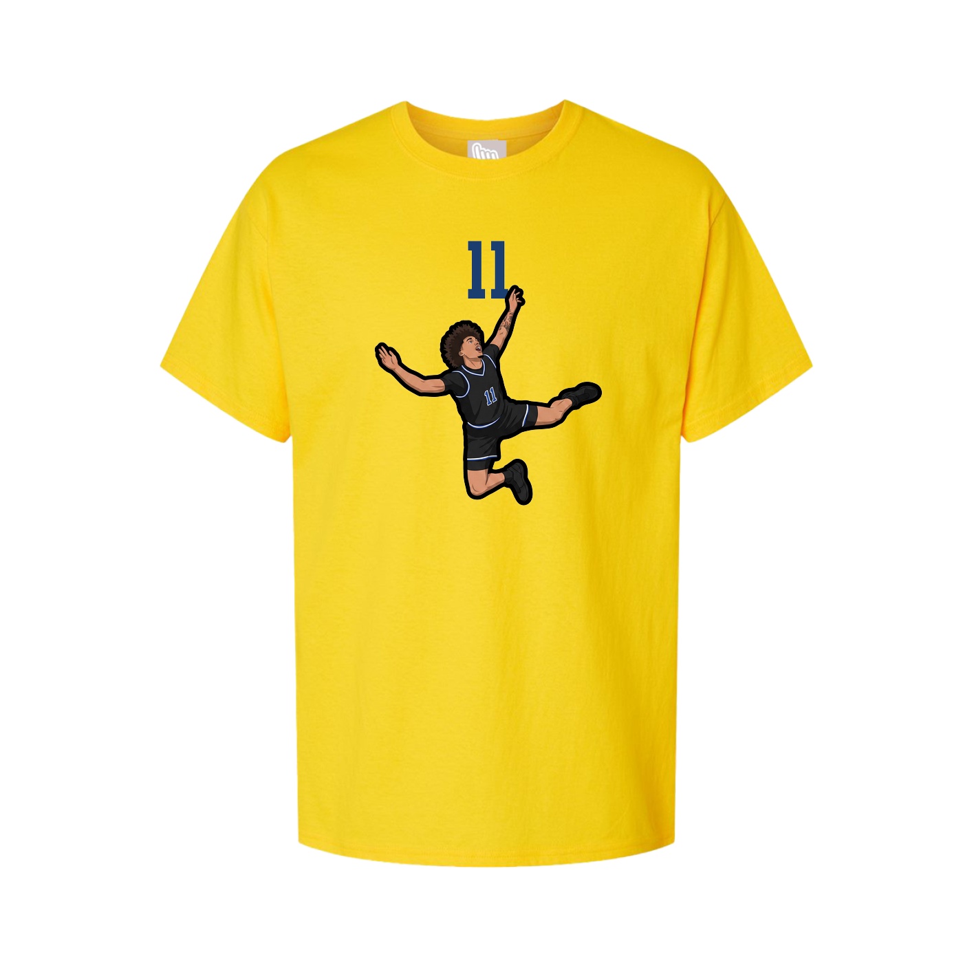Tee — Number Top in Gold