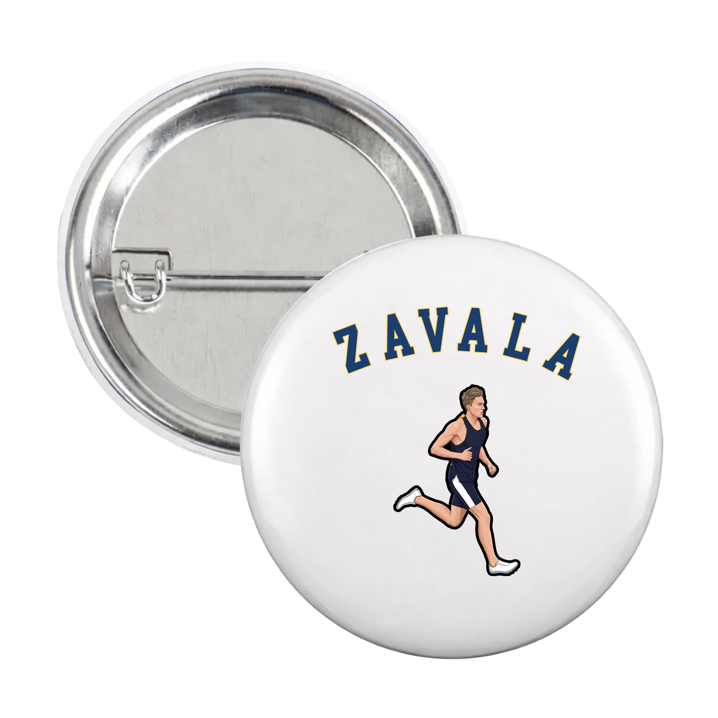 Game Day Button — Shirsey Arch in White