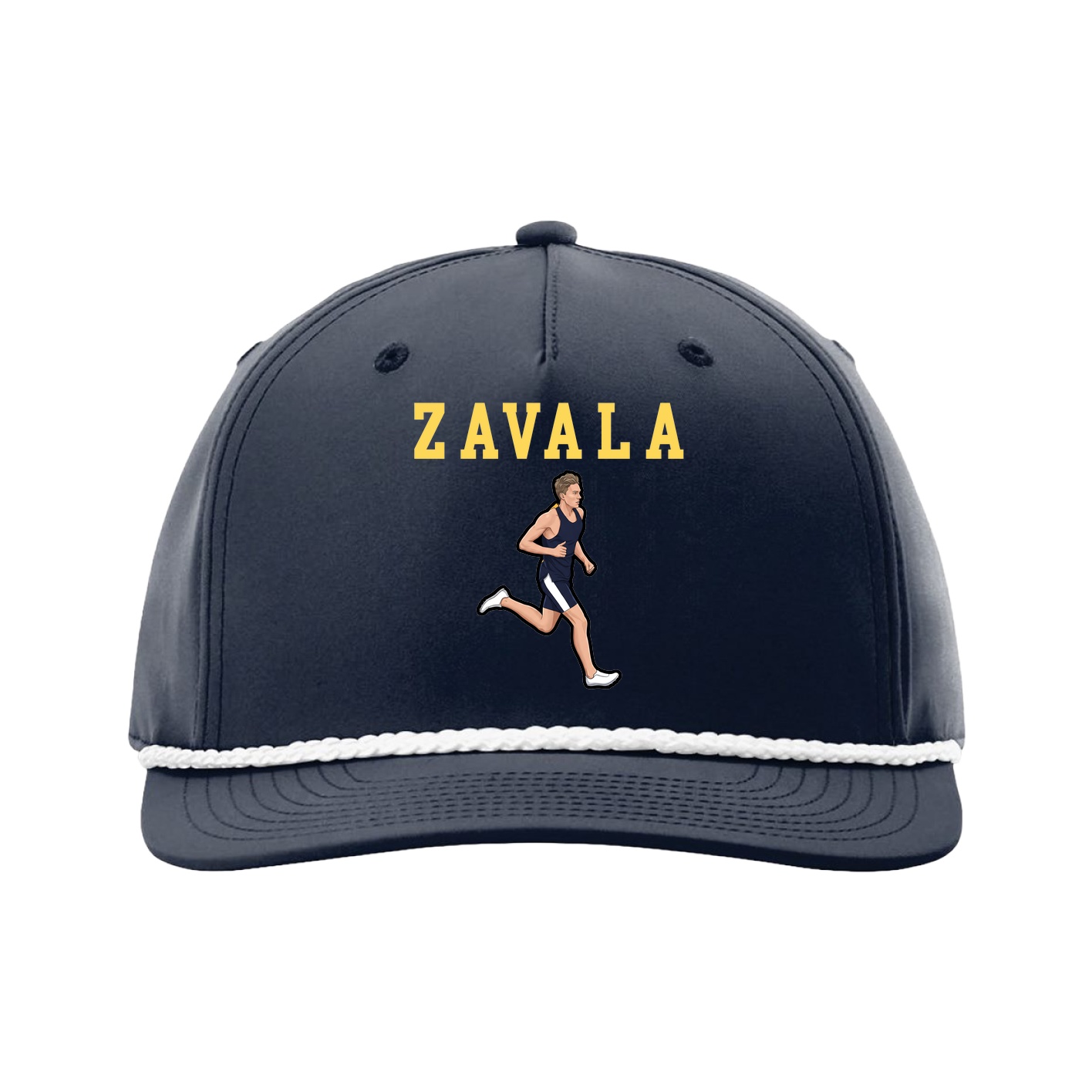 Five-Panel Classic Rope Cap — Shirsey in Navy
